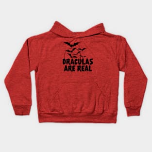 Draculas Are Real Kids Hoodie